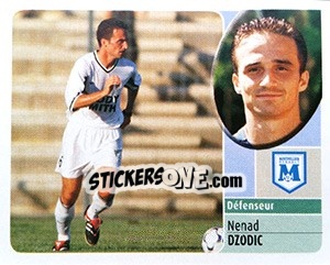 Sticker Nenad Dzodic - FOOT 2002-2003 - Panini