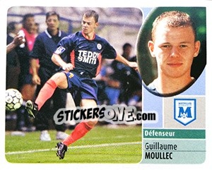 Sticker Guillaume Moullec - FOOT 2002-2003 - Panini
