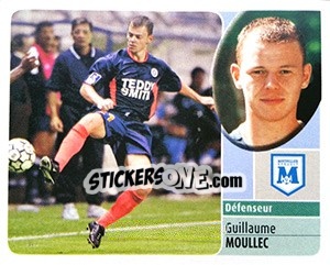 Sticker Guillaume Moullec - FOOT 2002-2003 n. 158 - Panini
