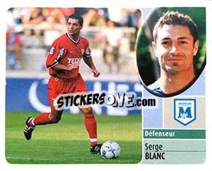Sticker Serge Blanc - FOOT 2002-2003 - Panini