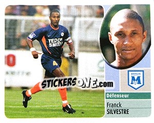 Sticker Franck Silvestre - FOOT 2002-2003 - Panini
