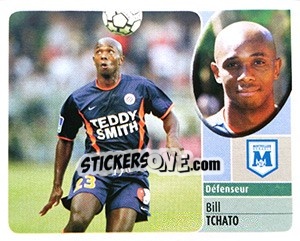 Sticker Bill Tchato - FOOT 2002-2003 n. 160 - Panini