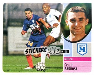 Sticker Cédric Barbosa - FOOT 2002-2003 - Panini