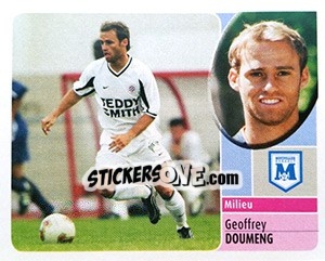Sticker Geoffrey Doumeng - FOOT 2002-2003 - Panini