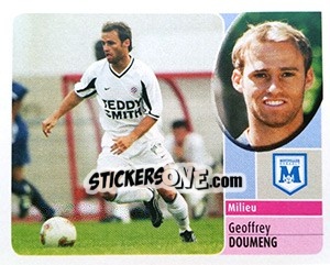 Sticker Geoffrey Doumeng - FOOT 2002-2003 n. 162 - Panini