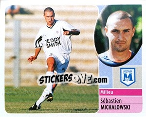 Sticker Sébastien Michalowski - FOOT 2002-2003 - Panini