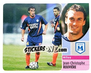 Sticker Jean-Christophe Rouvière - FOOT 2002-2003 - Panini