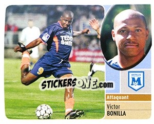 Figurina Victor Bonilla - FOOT 2002-2003 - Panini