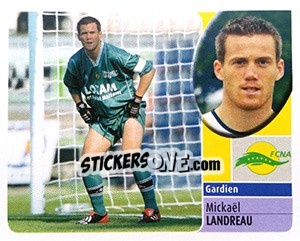 Sticker Mickaël Landreau - FOOT 2002-2003 n. 169 - Panini