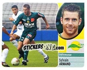 Sticker Sylvain Armand - FOOT 2002-2003 n. 170 - Panini