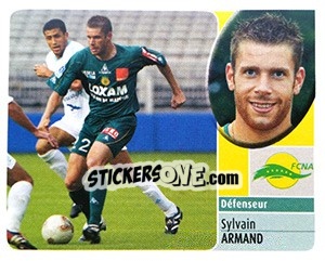 Sticker Sylvain Armand - FOOT 2002-2003 - Panini