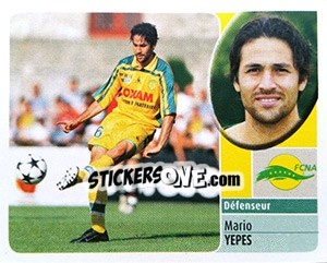 Sticker Mario Yepes - FOOT 2002-2003 - Panini