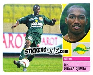Sticker Eric Djemba Djemba - FOOT 2002-2003 - Panini