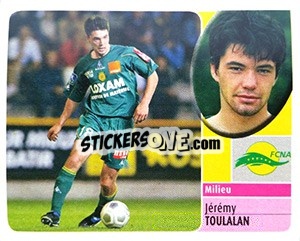 Figurina Jérémy Toulalan - FOOT 2002-2003 - Panini