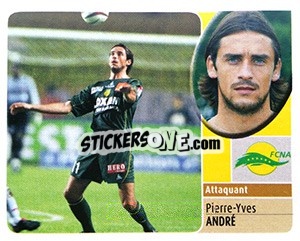 Figurina Pierre-Yves André - FOOT 2002-2003 - Panini