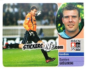 Sticker Damien Grégorini - FOOT 2002-2003 n. 183 - Panini