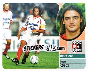 Sticker José Cobos - FOOT 2002-2003 - Panini