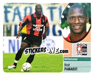 Figurina Noé Pamarot - FOOT 2002-2003 n. 186 - Panini