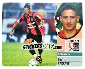 Sticker Cédric Varrault - FOOT 2002-2003 n. 187 - Panini