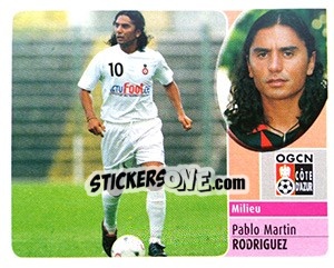 Sticker Pablo Martin Rodriguez - FOOT 2002-2003 n. 191 - Panini