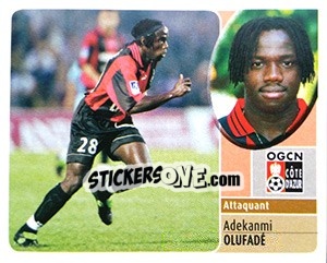 Sticker Adekanmi Olufadé - FOOT 2002-2003 - Panini