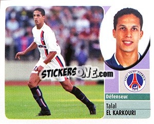 Sticker Talal El Karkouri - FOOT 2002-2003 n. 199a - Panini