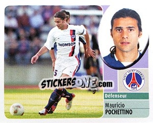 Sticker Mauricio Pochettino - FOOT 2002-2003 n. 202 - Panini