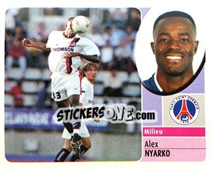 Figurina Alex Nyarko - FOOT 2002-2003 - Panini