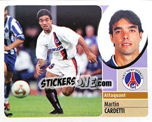 Figurina Martin Cardetti - FOOT 2002-2003 n. 208 - Panini