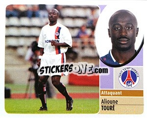 Sticker Alioune Touré - FOOT 2002-2003 n. 210a - Panini