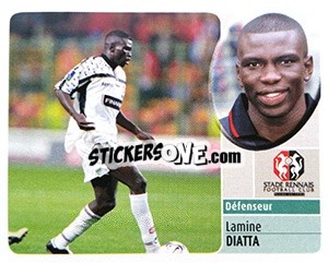 Figurina Lamine Diatta - FOOT 2002-2003 - Panini