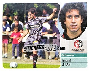 Sticker Arnaud Le Lan - FOOT 2002-2003 - Panini