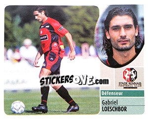 Figurina Gabriel Loeschbor - FOOT 2002-2003 n. 215 - Panini
