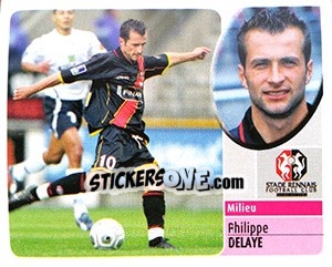 Sticker Philippe Delaye - FOOT 2002-2003 - Panini