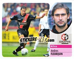 Sticker Andres Fleurquin - FOOT 2002-2003 n. 219 - Panini