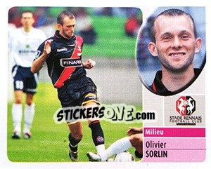 Sticker Olivier Sorlin - FOOT 2002-2003 - Panini