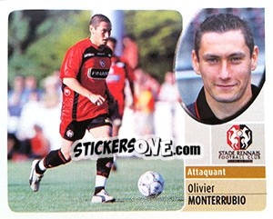 Cromo Olivier Monterrubio - FOOT 2002-2003 - Panini