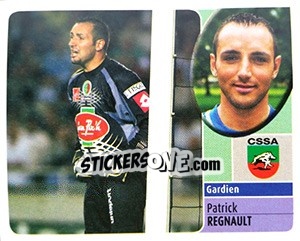 Sticker Patrick Regnault - FOOT 2002-2003 - Panini