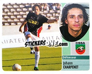 Sticker Johann Charpenet - FOOT 2002-2003 n. 228a - Panini