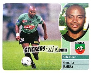 Sticker Hamada Jambay - FOOT 2002-2003 - Panini