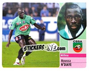 Cromo Moussa N'Diaye - FOOT 2002-2003 - Panini