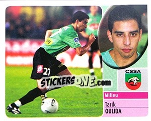 Figurina Tarik Oulida - FOOT 2002-2003 n. 235 - Panini