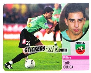 Cromo Tarik Oulida - FOOT 2002-2003 - Panini