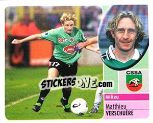 Sticker Matthieu Verschuère - FOOT 2002-2003 - Panini