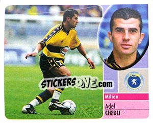 Sticker Adel Chedli - FOOT 2002-2003 - Panini