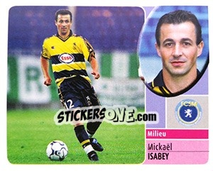 Figurina Mickaël Isabey - FOOT 2002-2003 - Panini