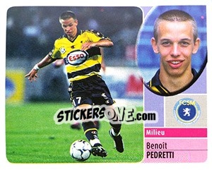 Sticker Benoît Pedretti - FOOT 2002-2003 - Panini