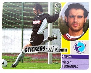 Sticker Vincent Fernandez - FOOT 2002-2003 n. 253 - Panini