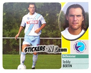 Sticker Teddy Bertin - FOOT 2002-2003 n. 254 - Panini