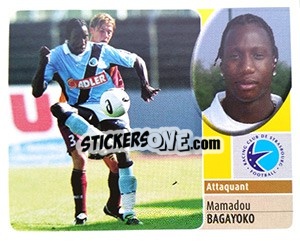 Sticker Mamadou Bagayoko - FOOT 2002-2003 - Panini